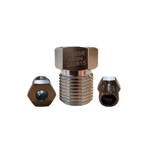 Parafuso gland (porca) – aço 316L – 3/8″