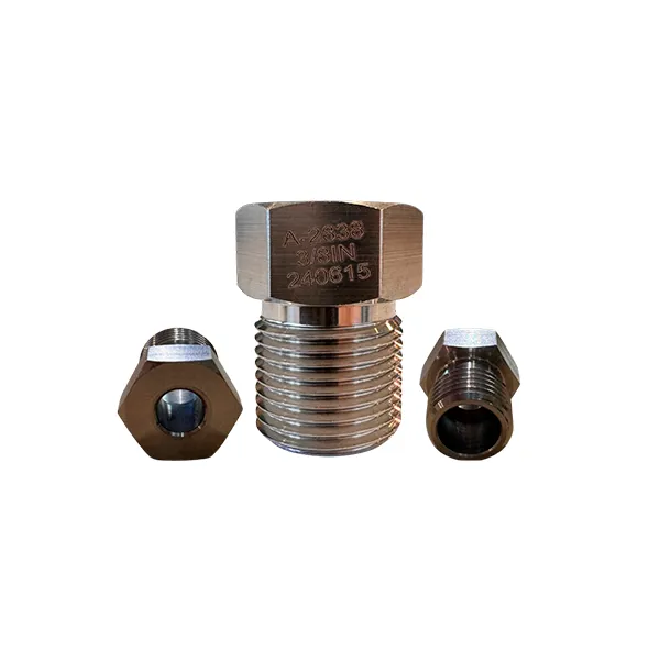Parafuso gland (porca) – aço 316L – 3/8″